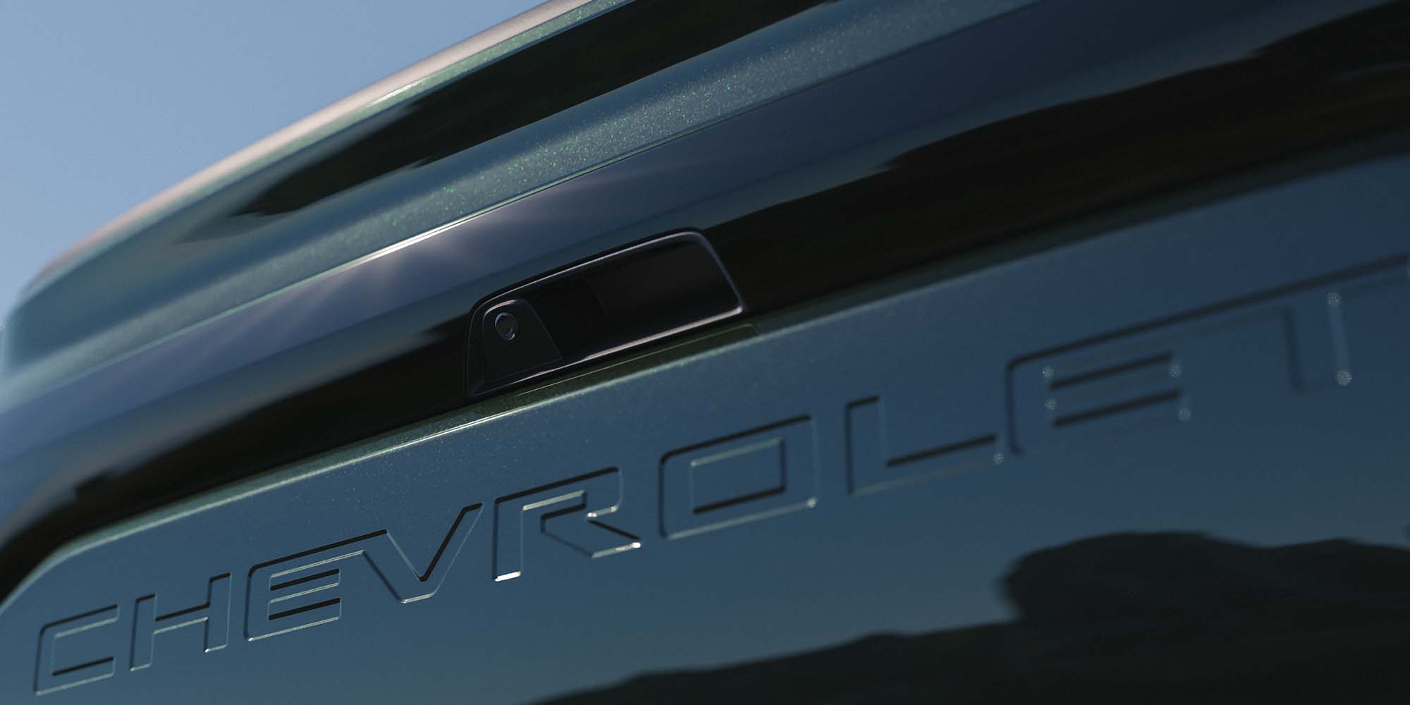 Logotipo Chevrolet en la parte trasera de un carro