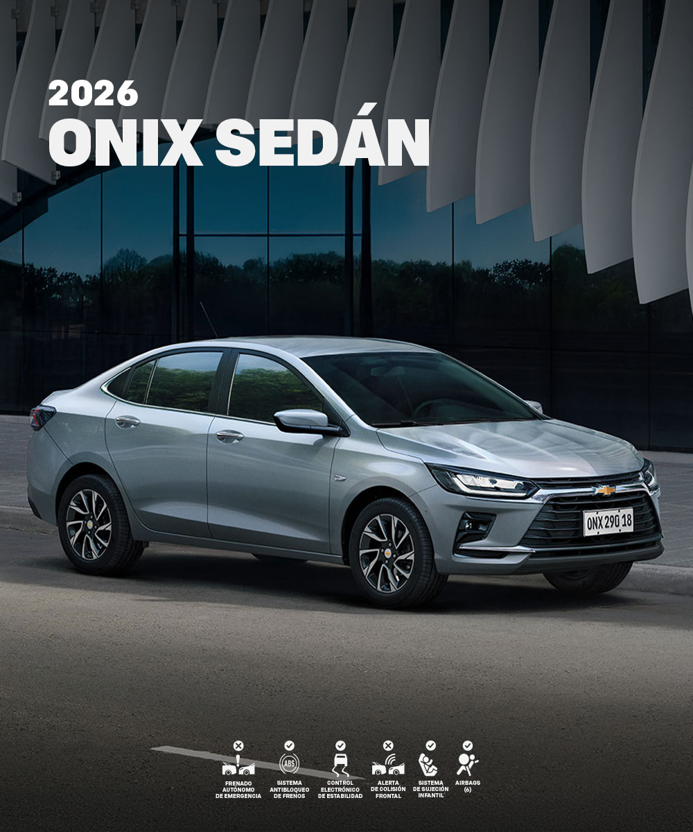 Chevrolet onix sedán turbo